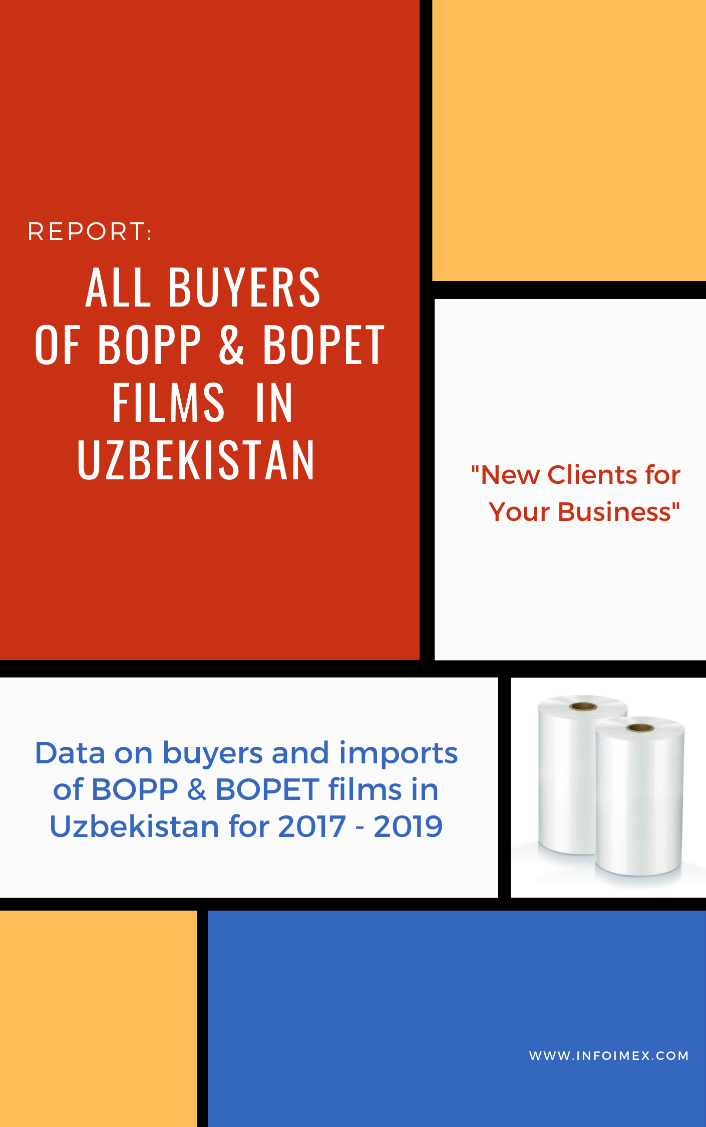 All consumers of BOPP films of Uzbekistan
